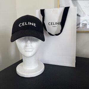 Celine Baseball Cap in Cotton